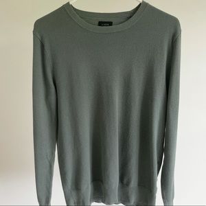 J. Crew Cotton Cashmere Pique Sweater, Small